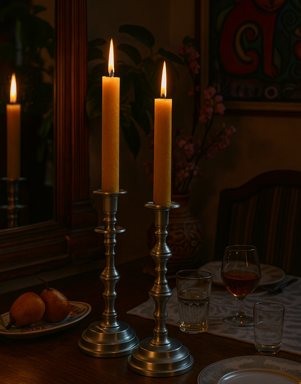 Juego de candelabros | Set of candlesticks