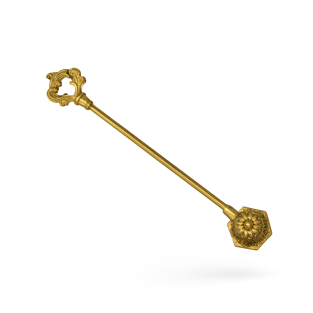 Apagavelas de latón | Brass candle snuffer